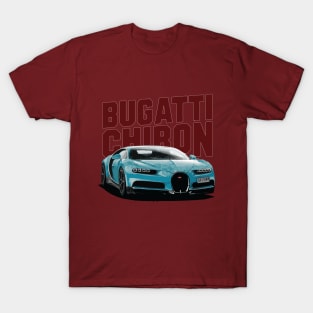 Bugatti Chiron Vintage Car T-Shirt